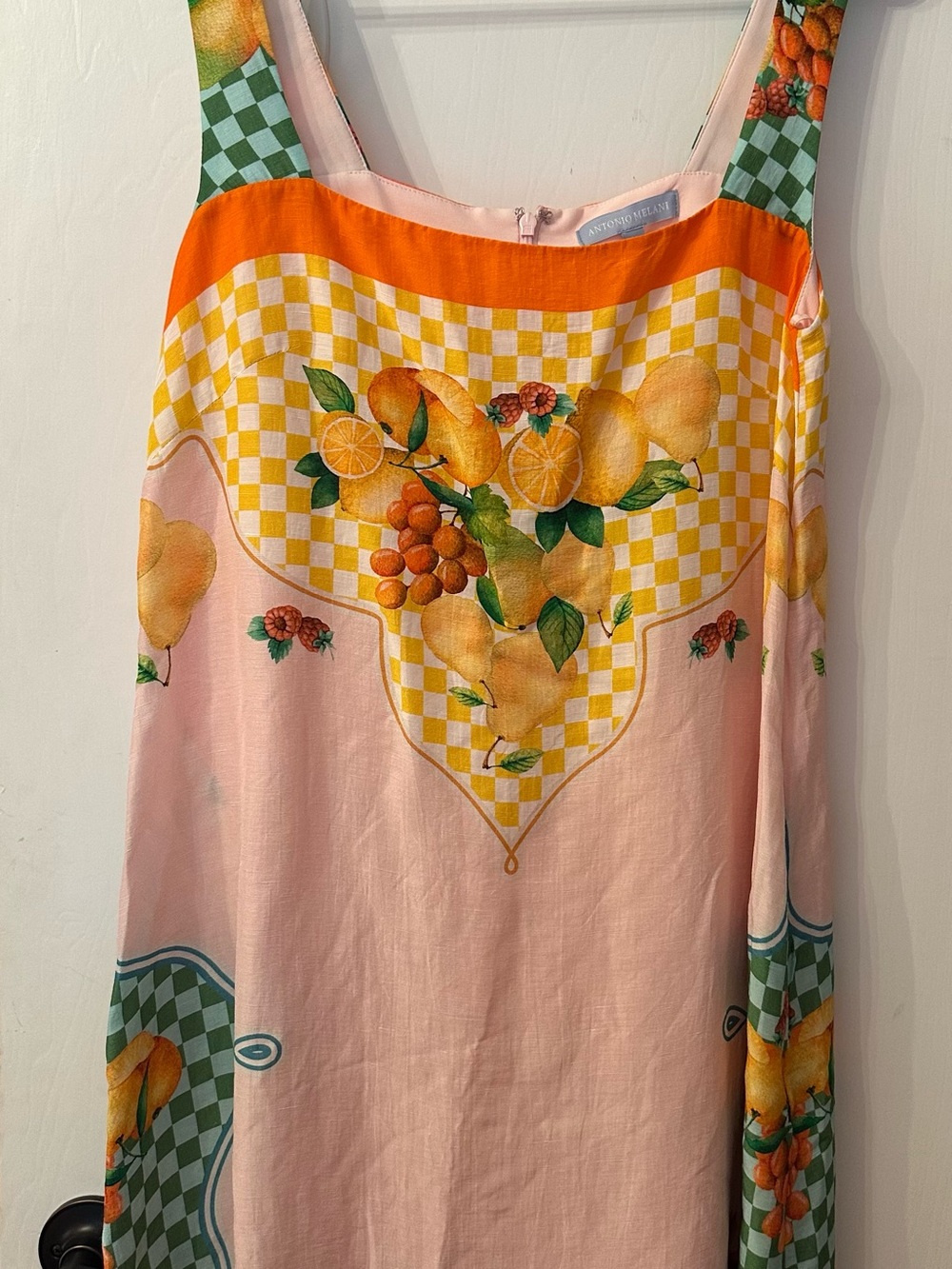 Antonio Melani fruit lemon medium dress worn once! - Picture 2 of 3